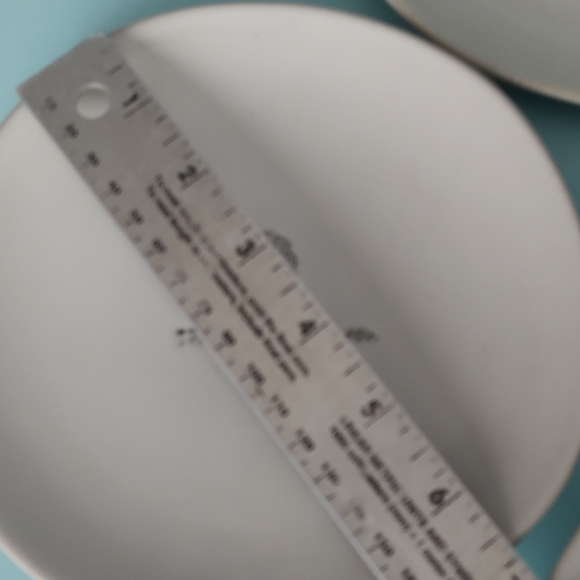 Hearth & Hand  Magnolia Home Christmas  Appetizer Plates Holiday  4 Plates  New - Picture 9 of 9